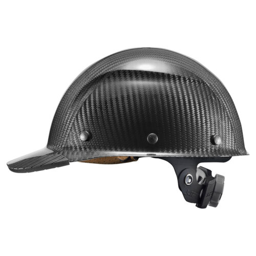 LIFT Safety DAX Carbon Fiber Cap Hard Hat (HDCC-17KG) - Black (Gloss)