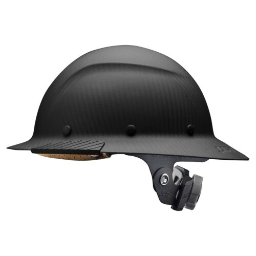 LIFT Safety DAX Carbon Fiber Full Brim Hard Hat (HDFM-17KG) - Black (Matte)