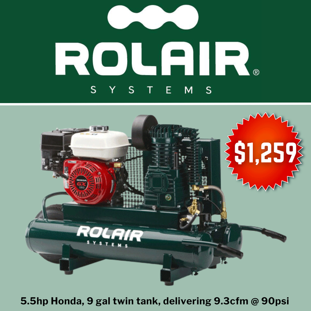Texas Tool - Lubbock - Amarillo - Rolair - Air - Compressors